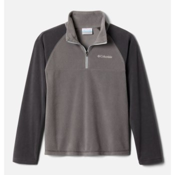 Columbia Pullover Jongens, Glacial Fleece 1/4 Zip Grijs, 61BJOIKVD